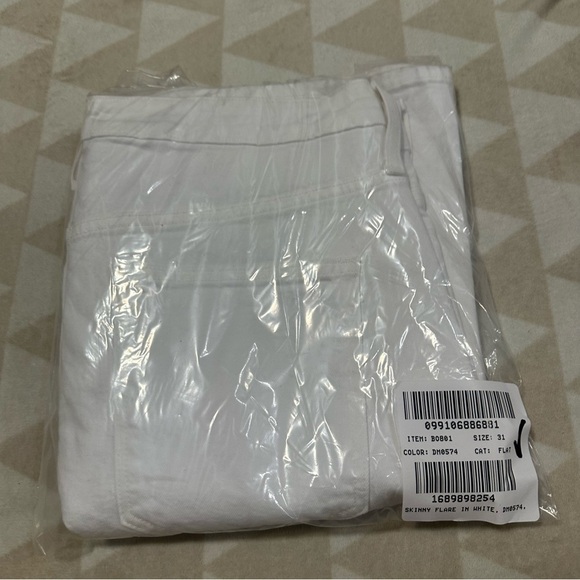 J crew skinny flare jeans white wash - Picture 5 of 5